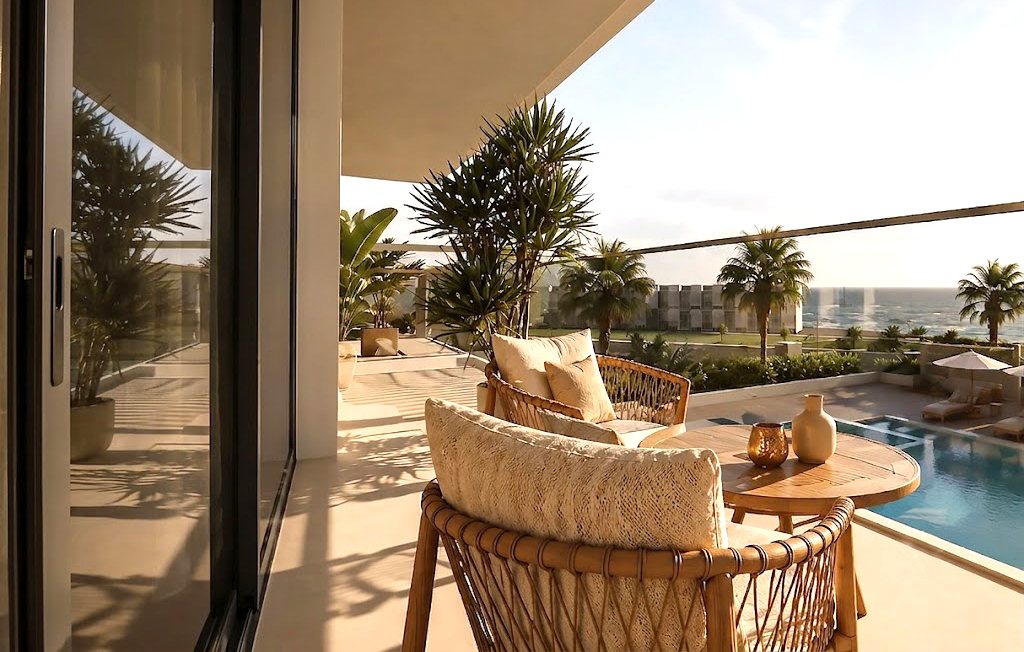 Private balconies