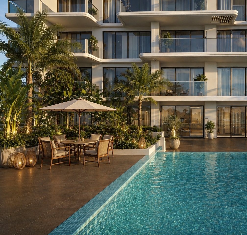 Pool deck